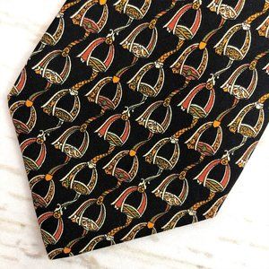 Salvatore Ferragamo Horse Stirrup 3.35" Tie